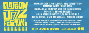 glasgow jazz festival 2025