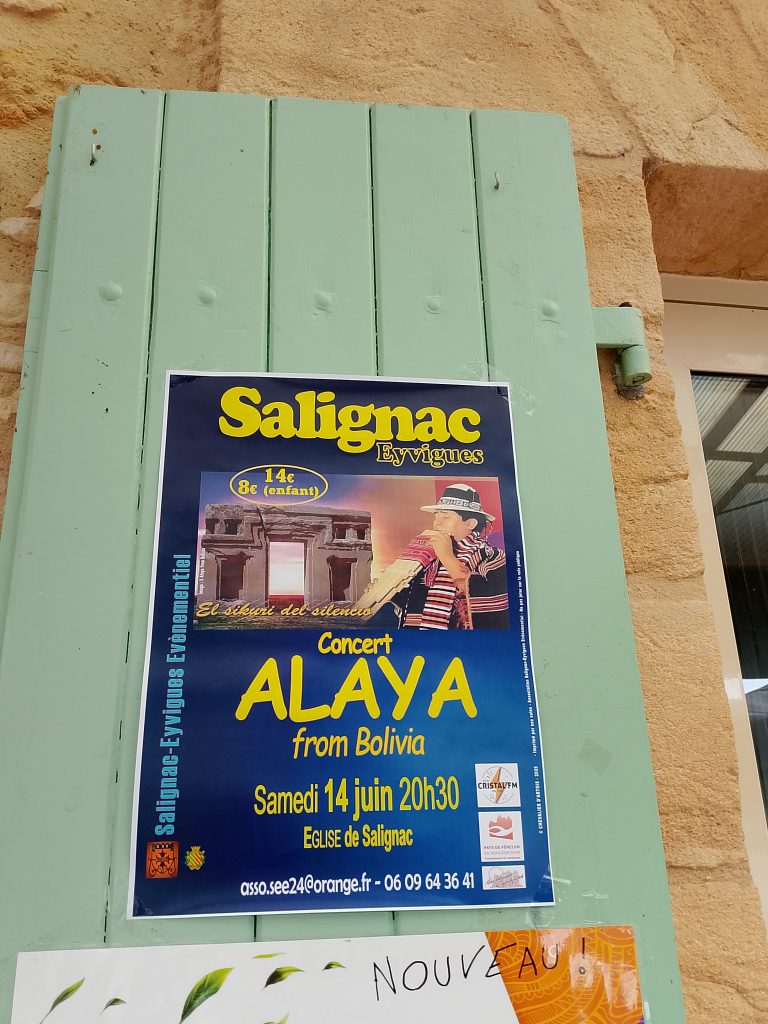 Concert in Salignac