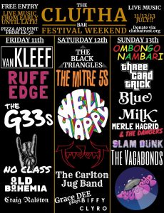 clutha bar festival weekend