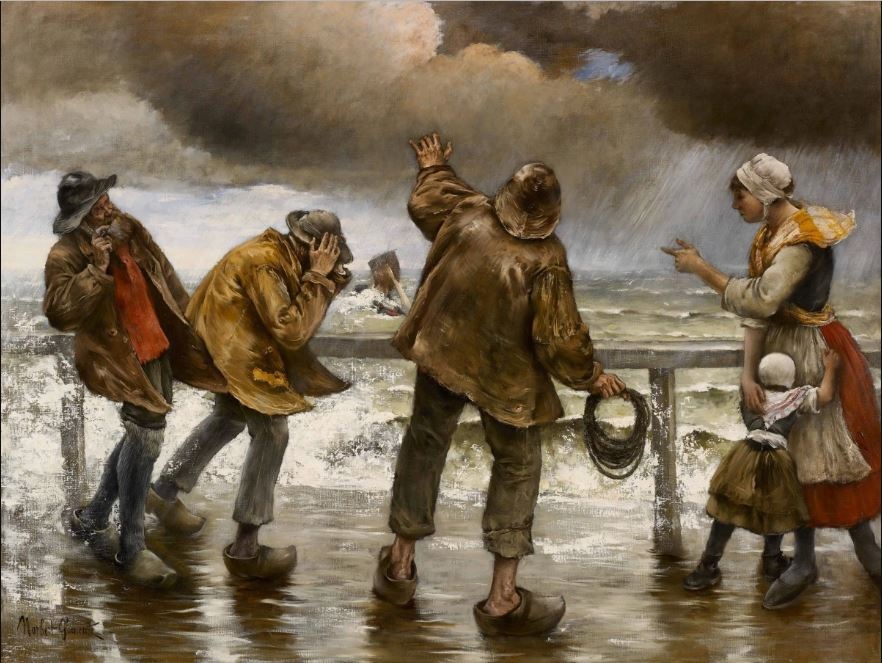 Villagers_on_the_jetty_during_a_rainstormNorbert-Goeneutte-Public-domain-via-Wikimedia-Commons.jpg
