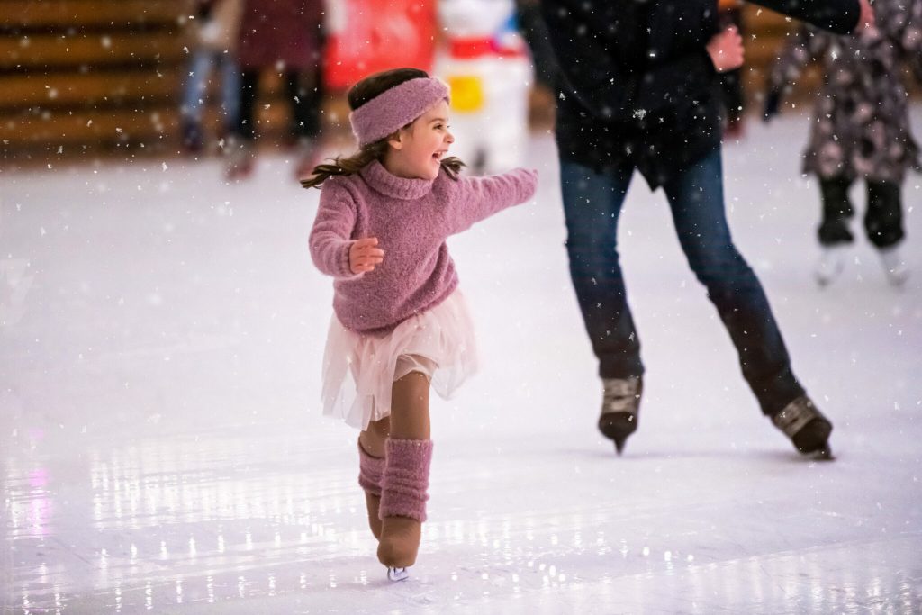 glasgows winter wonderland ice rink