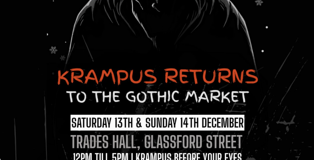 the krampus christmas market