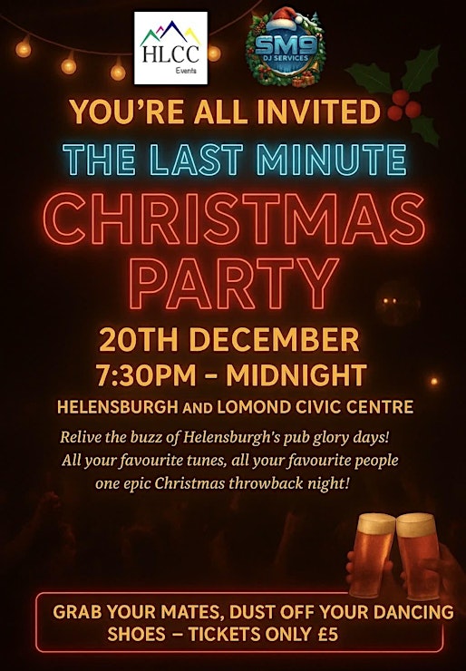the last christmas party helensburgh