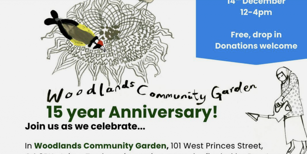 woodlands community garden