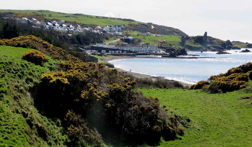 first sight of Dunure