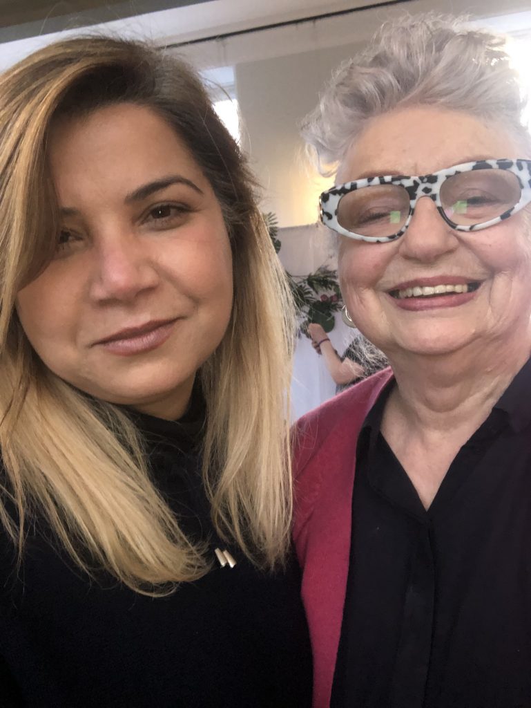 Pat and Mahnaz
