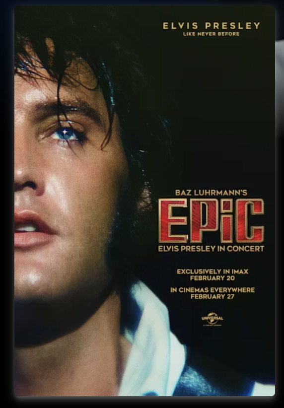 epic: elvis presley in concert