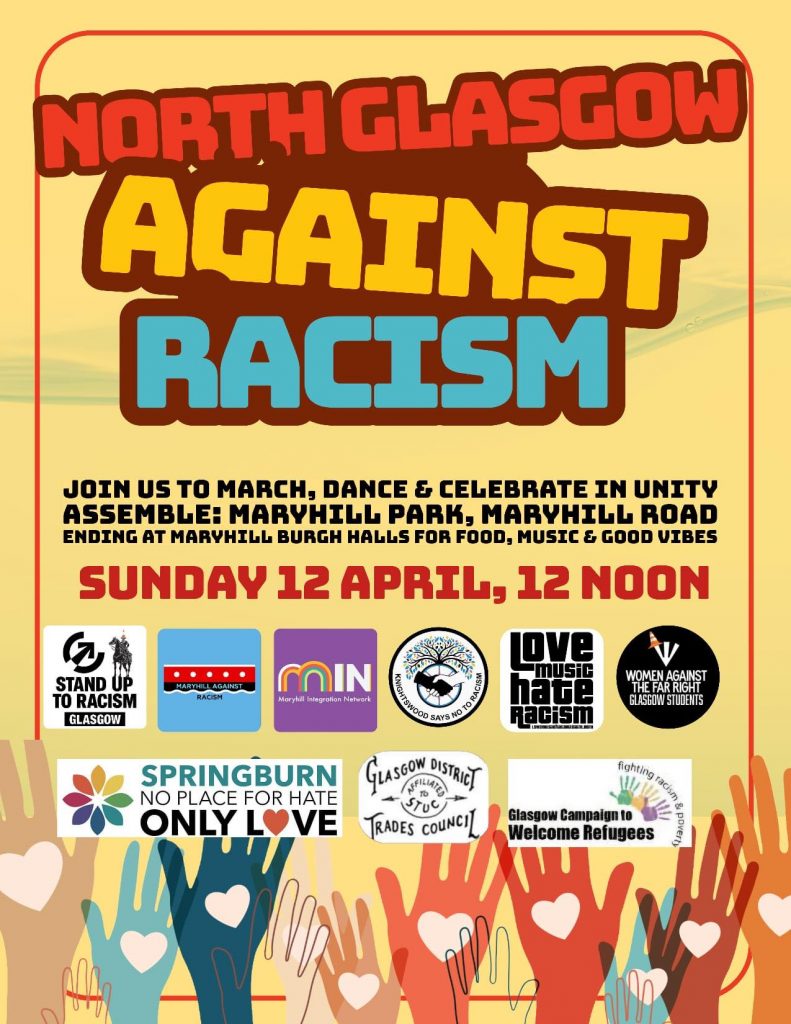 north glasgow against racism