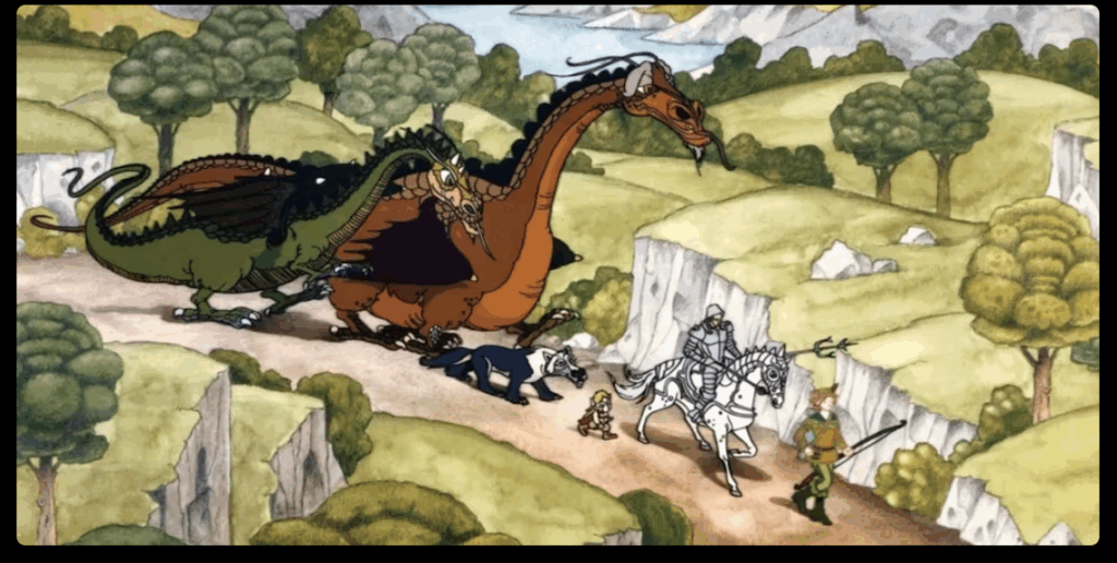 the flight of the dragons