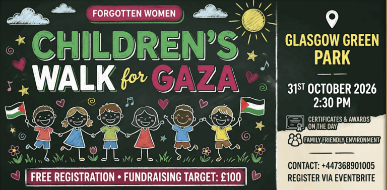 childrens walk for gaza