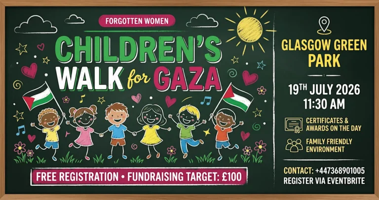 childrens walk for gaza