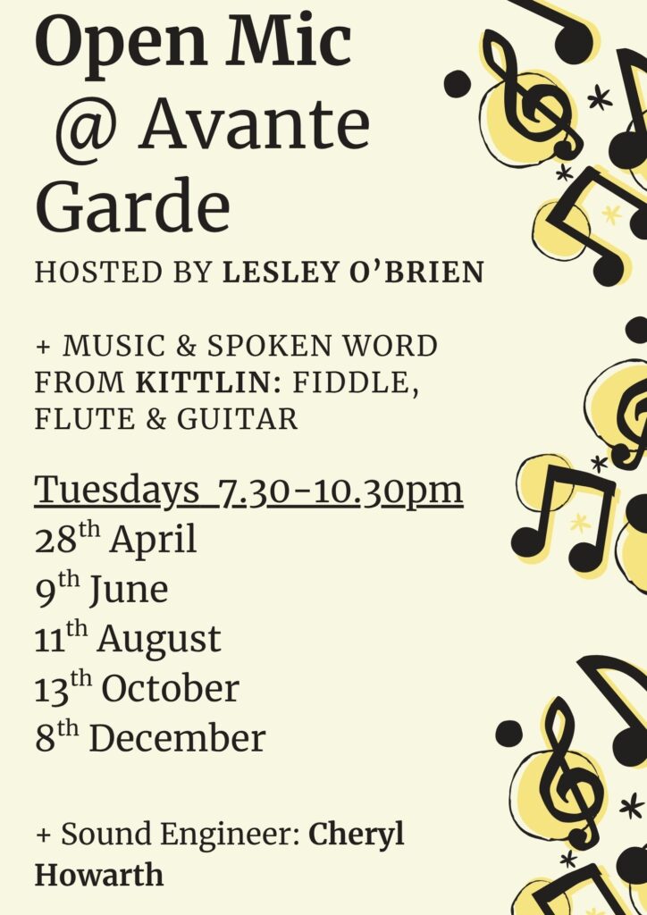 open mic avant garde