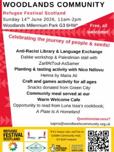 refugee festival scotland woodlands community