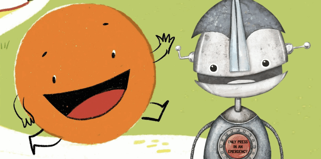 robots and oranges