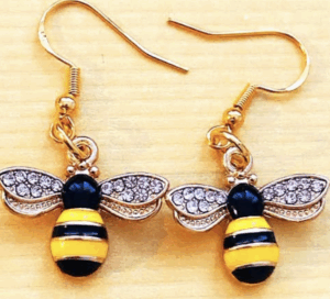 bee earrings