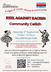 maryhill against raxciscm community ceilidh