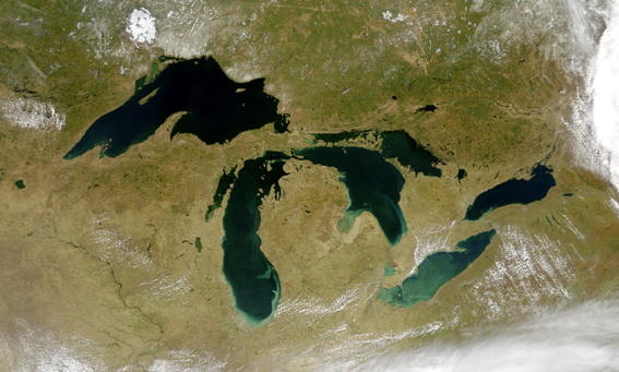 the great lakes