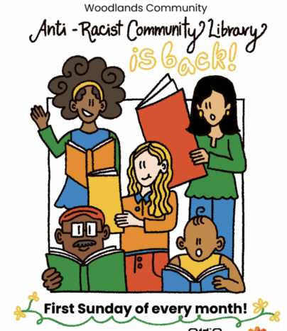 woodlands anti racist librry