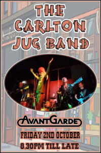 carlton jug band 2 oct