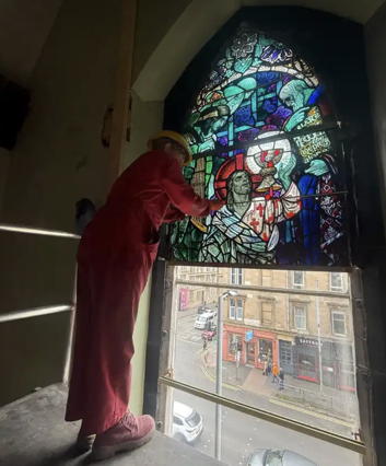 Alf Webster stained glass museum